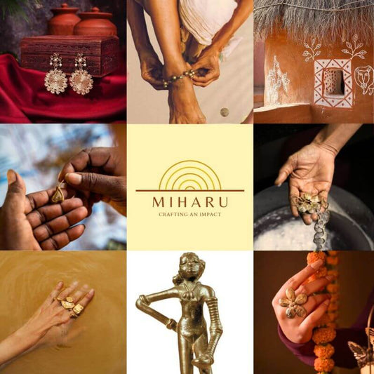 Sustainable, Handcrafted Dhokra Jewellery by Miharu Artisans
