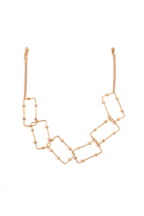 brass necklace online