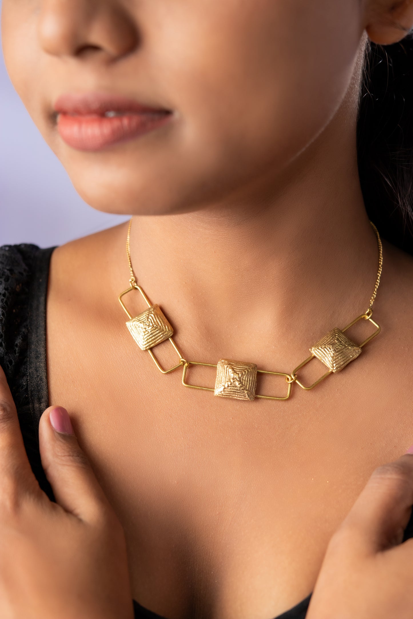 Miharu Reva Dhokra Necklace