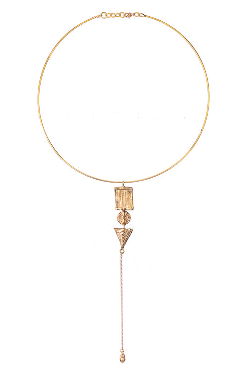 Miharu Antra Dhokra Necklace