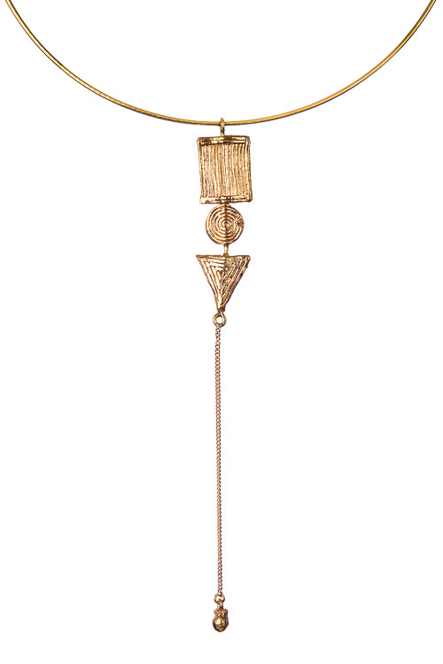 Miharu Antra Dhokra Necklace