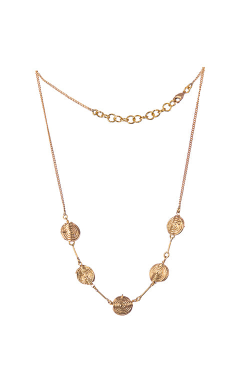 Miharu Svara Dhokra Necklace