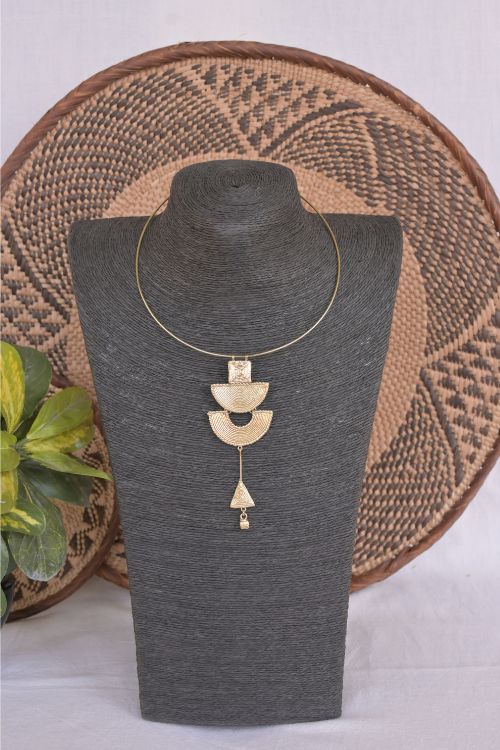 Miharu Oorja Dhokra Necklace