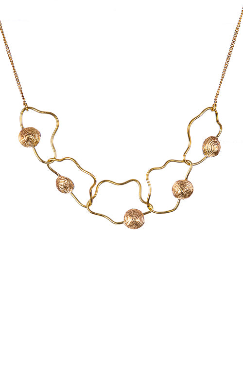 Miharu Charita Dhokra Necklace