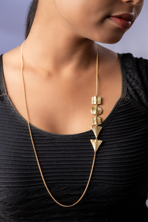 Miharu Nayana Dhokra Necklace