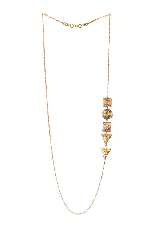 Miharu Nayana Dhokra Necklace