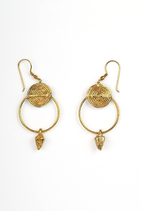 Miharu Neelima Dhokra Earrings