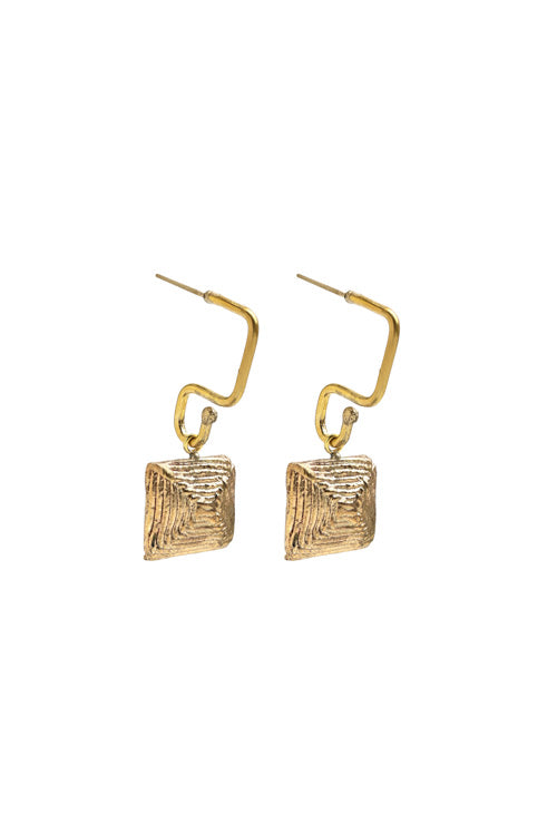 dokra square earring online