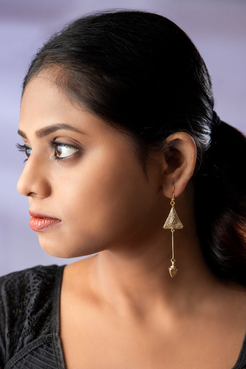 Miharu Yami Dhokra Earrings
