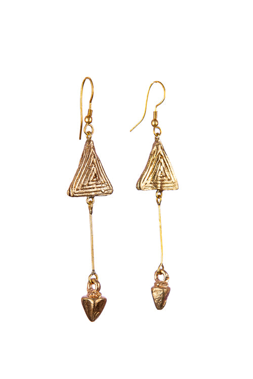 Miharu Yami Dhokra Earrings