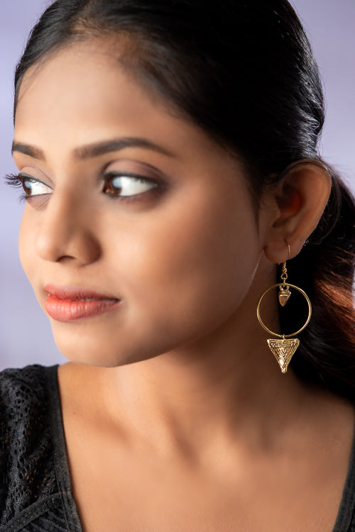 Miharu Prisha Dhokra Earrings