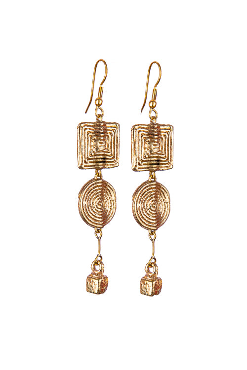 Miharu Aarohi Dhokra Earrings