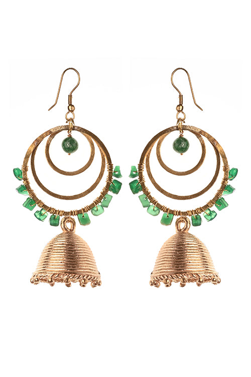 Miharu Nava Ratna Jhumka