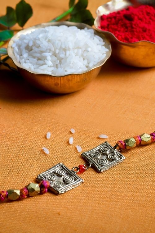 Miharu Handmade Thread Rakhi RH010
