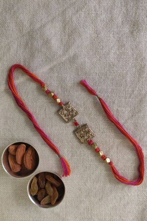 Miharu Handmade Thread Rakhi RH010