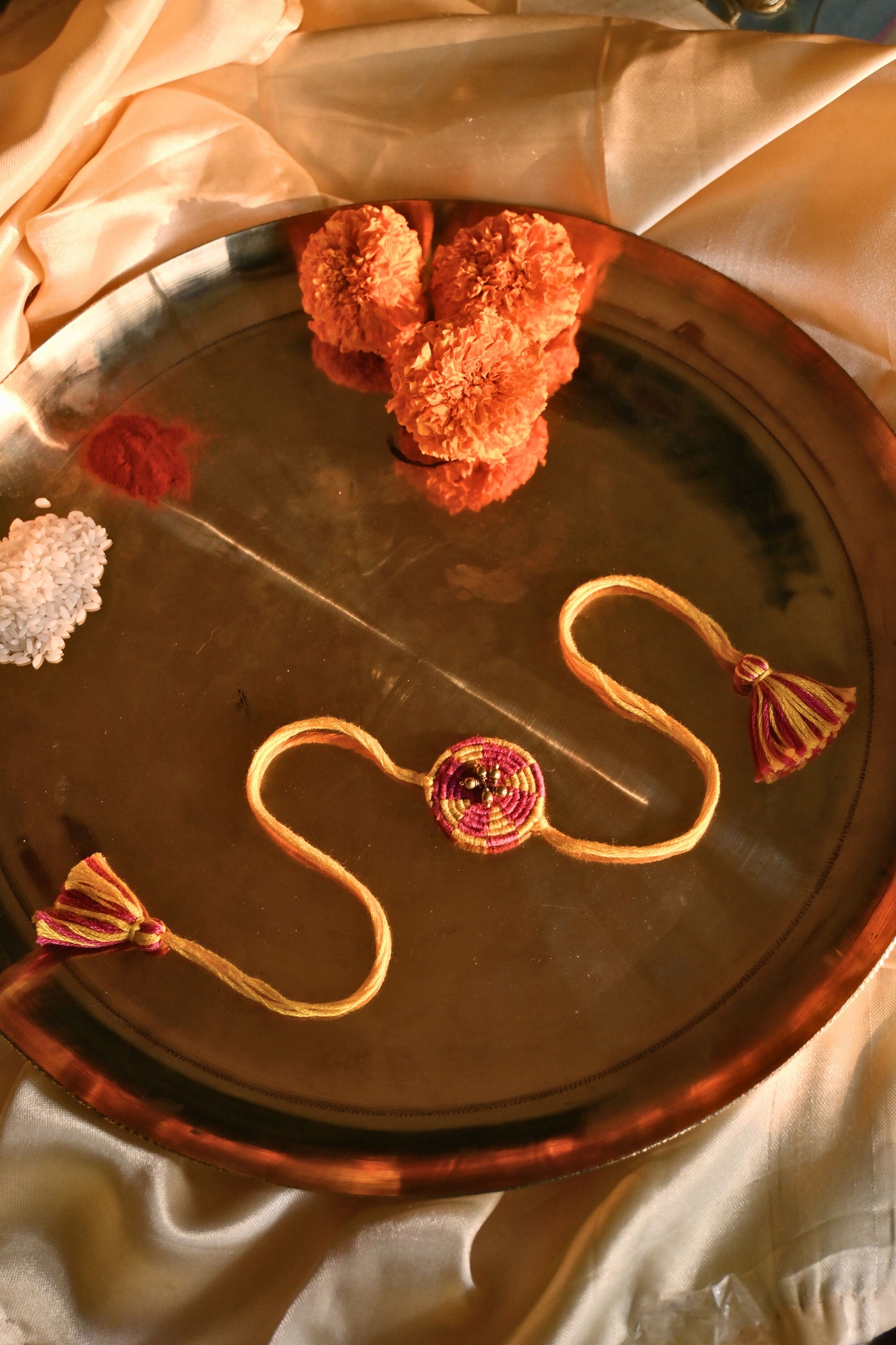 Miharu Handmade Thread Rakhi RH2404