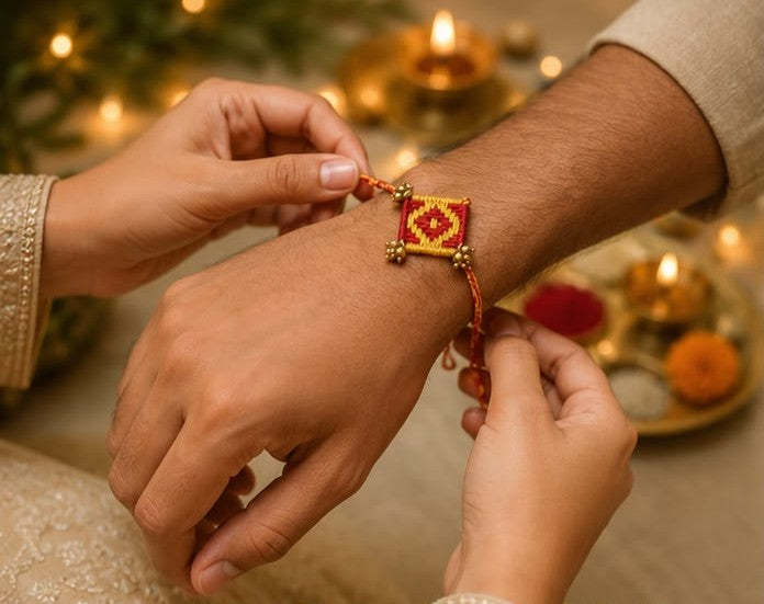 Miharu Taana·Baana |Anant Handwoven Rakhi