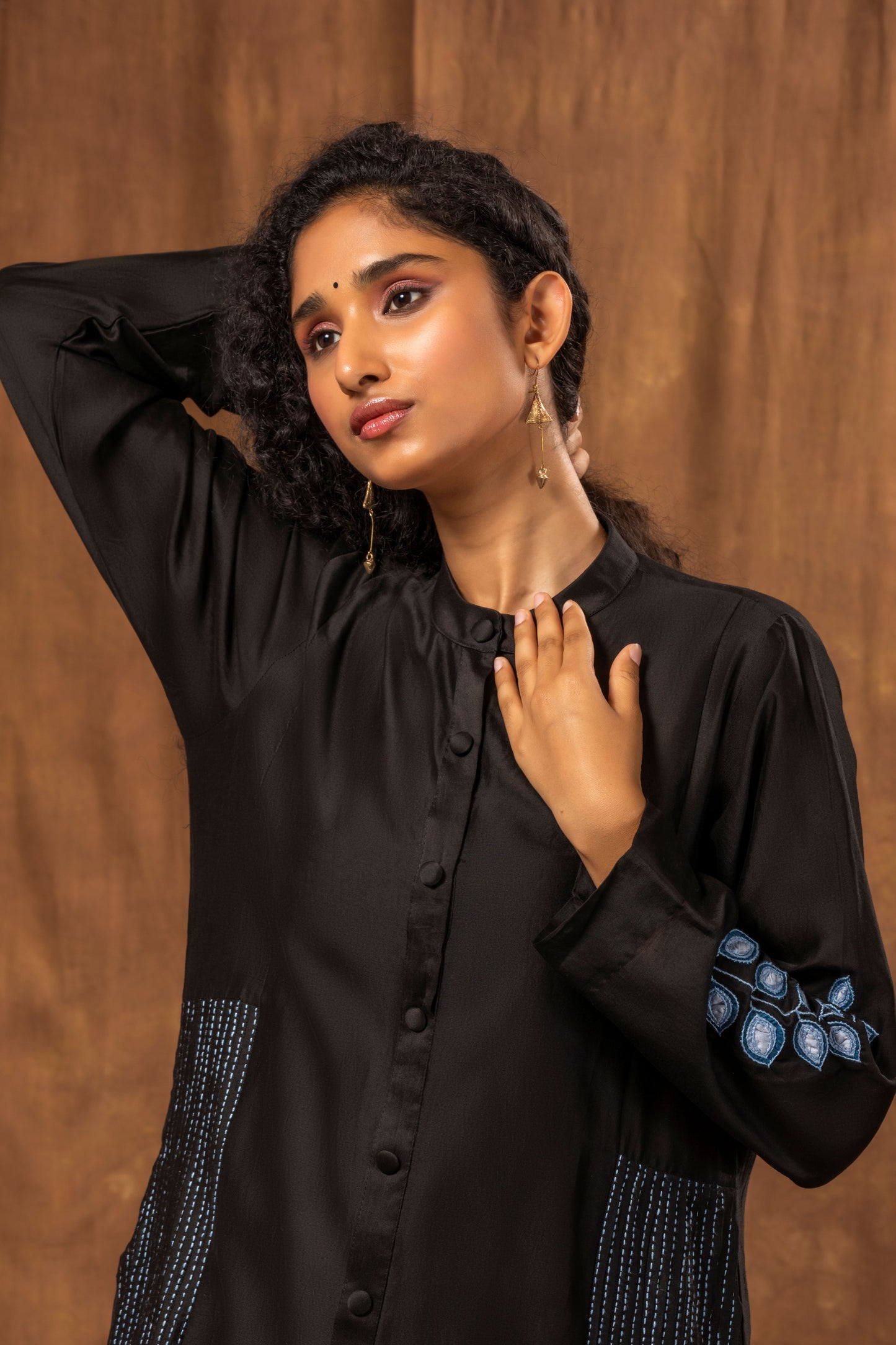 Miharu Yami Dhokra Earrings
