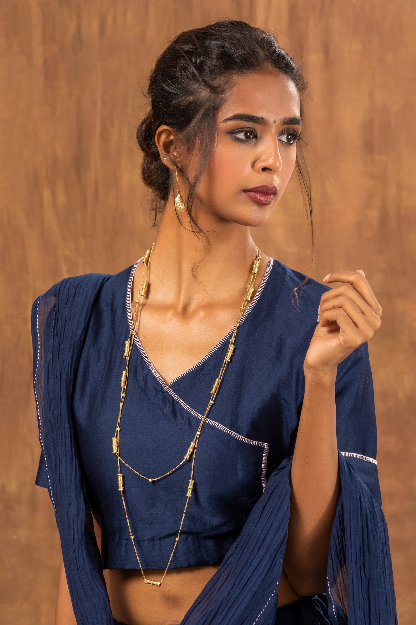 Miharu Kriti Dhokra Necklace