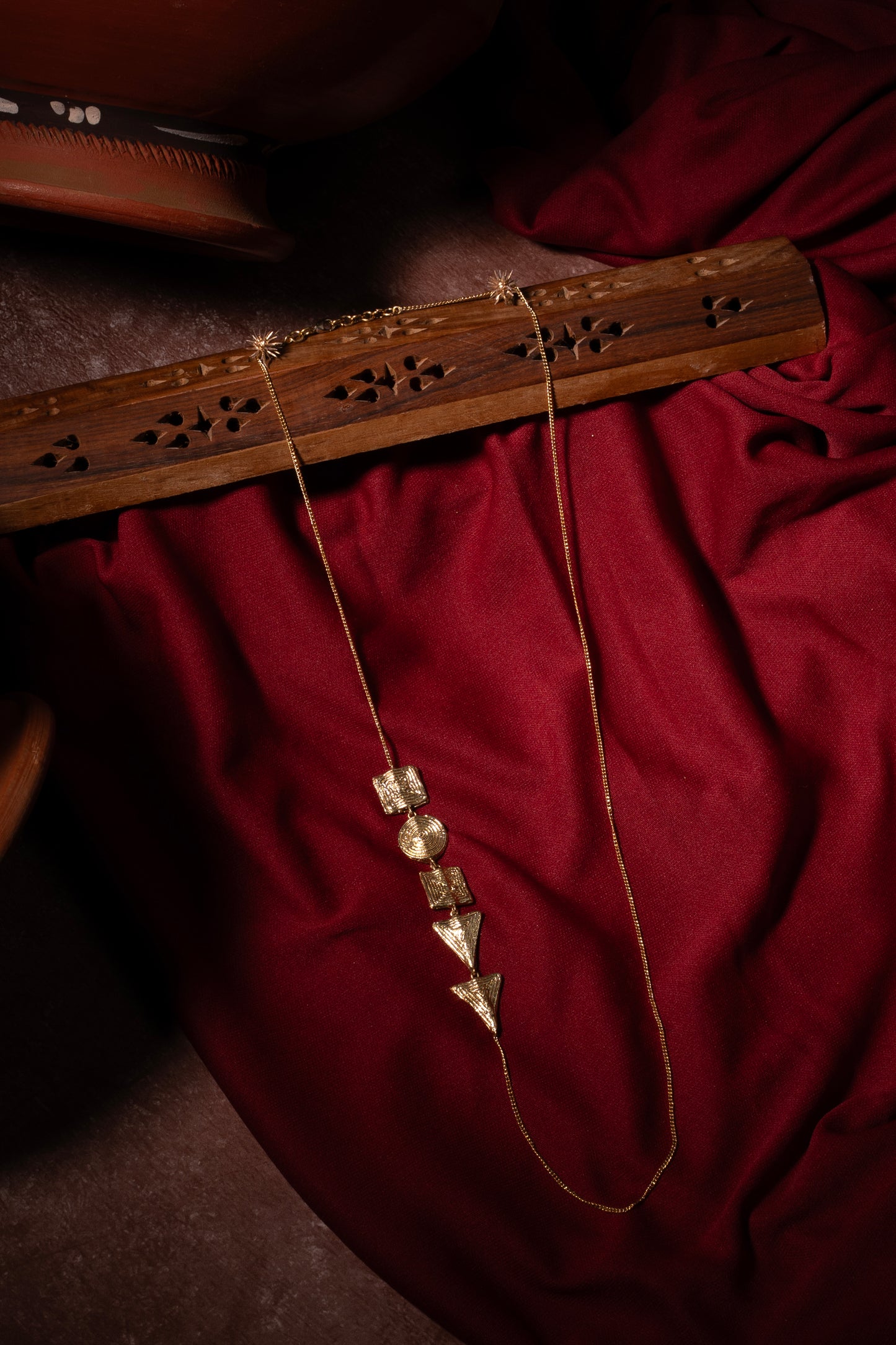 Miharu Nayana Dhokra Necklace