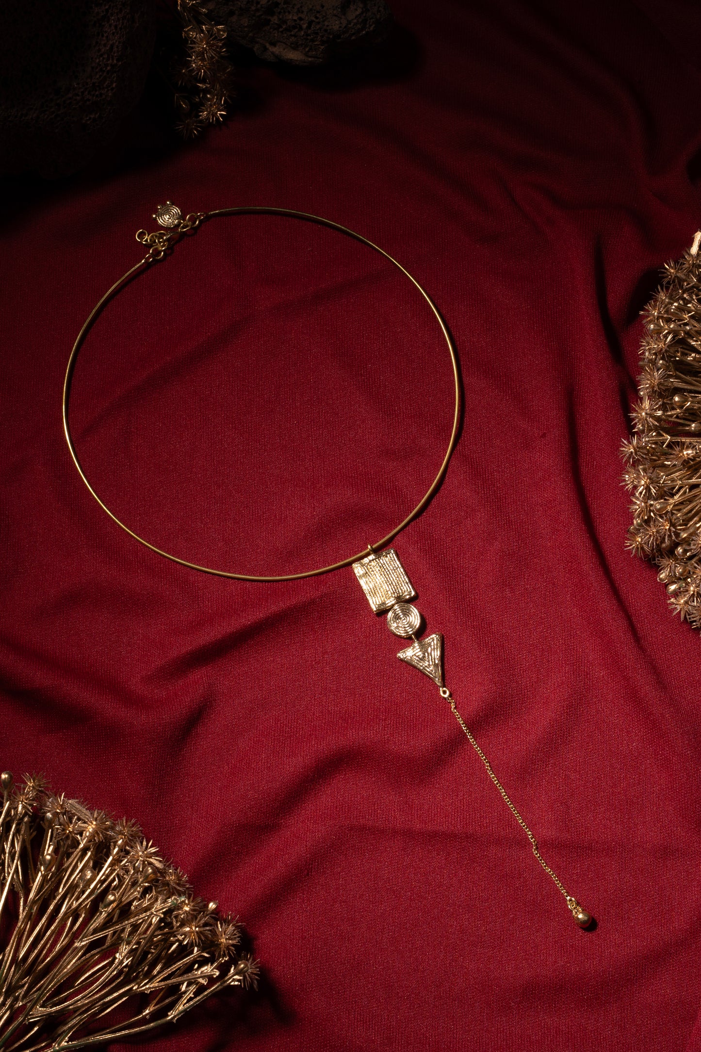 Miharu Antra Dhokra Necklace