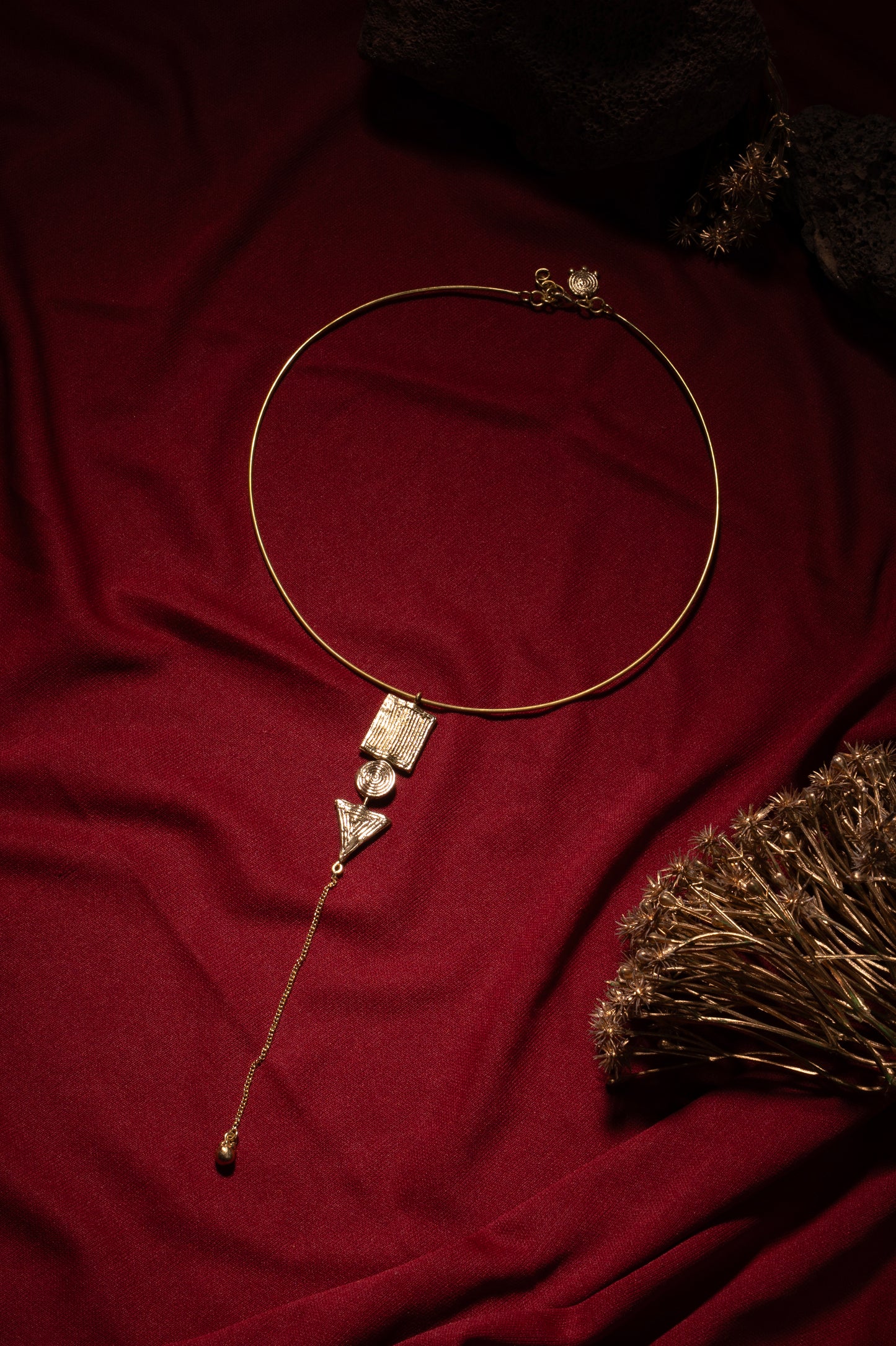 Miharu Antra Dhokra Necklace