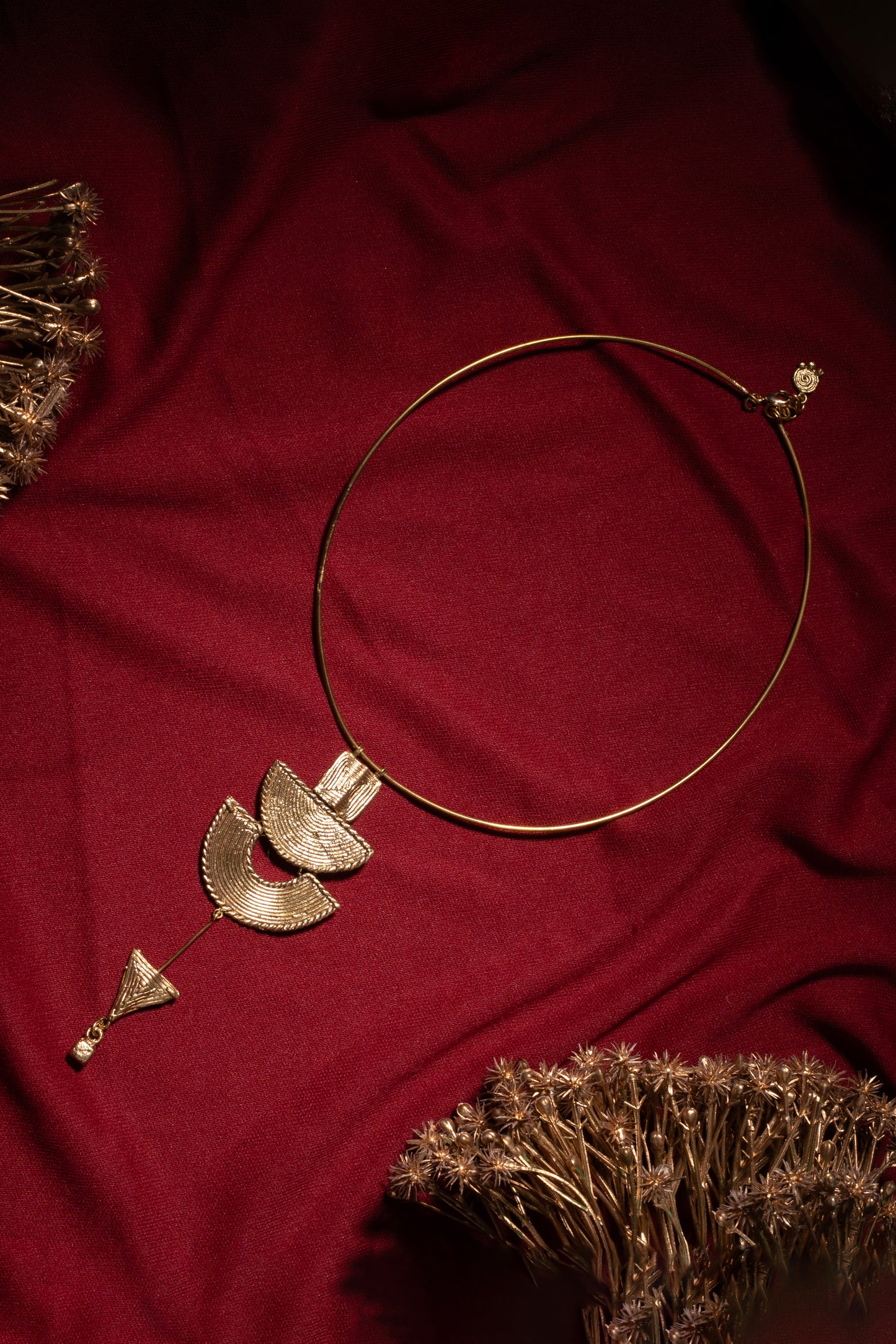 Miharu Oorja Dhokra Necklace