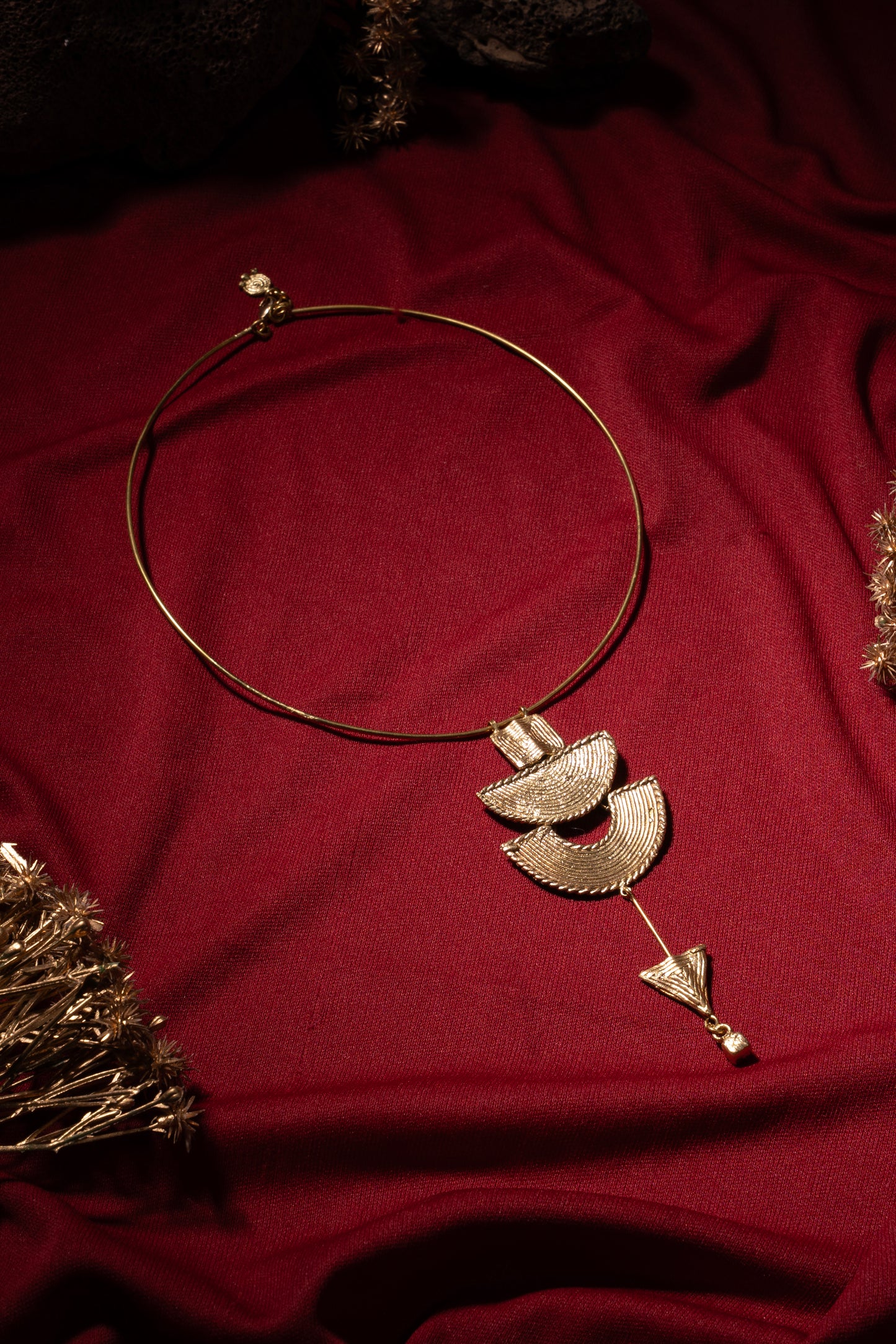 Miharu Oorja Dhokra Necklace