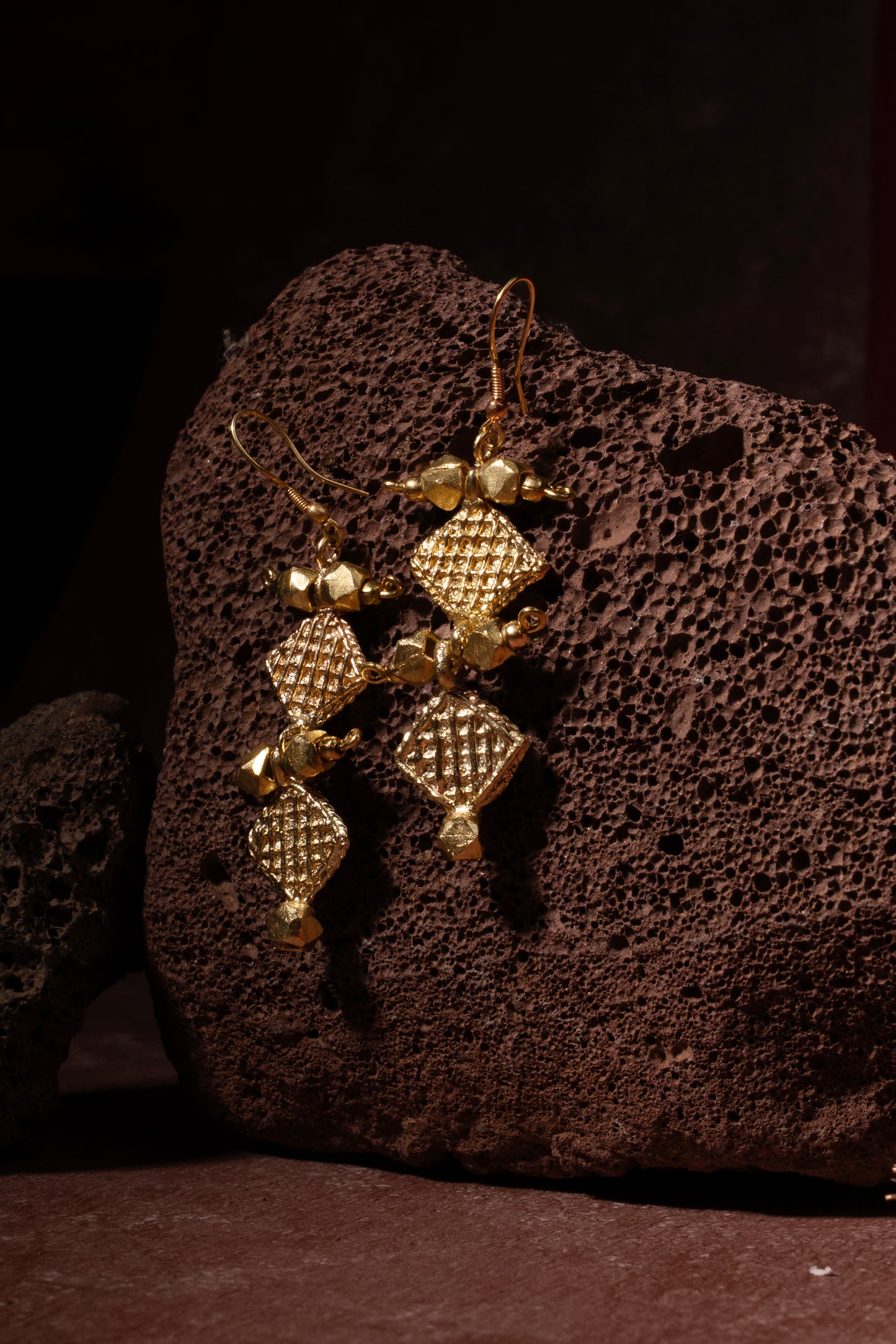 Miharu Ruhani Dhokra Earrings