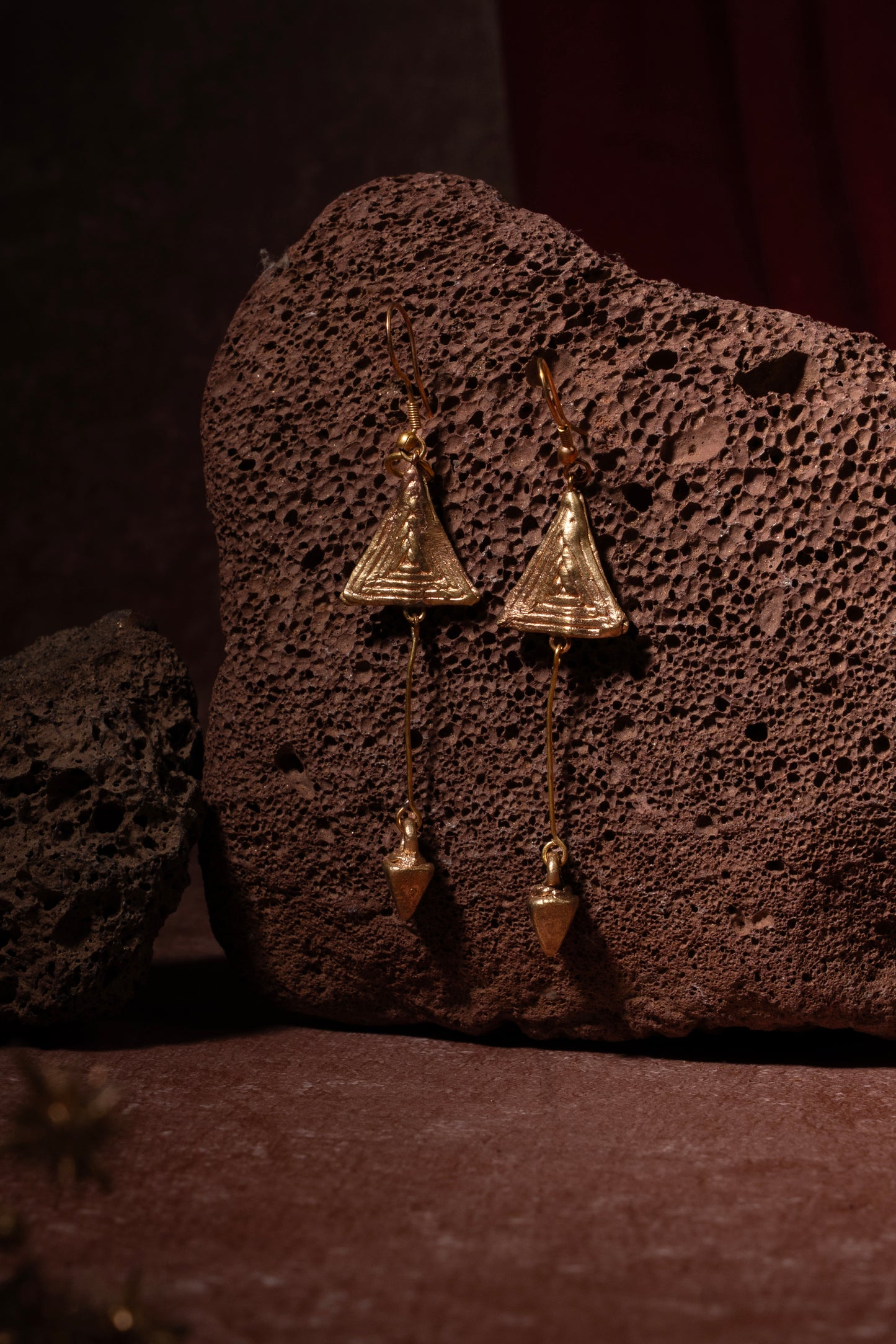 Miharu Yami Dhokra Earrings