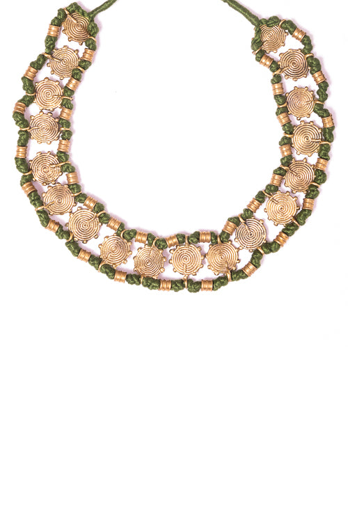 Dokra Handcrafted Thread Choker