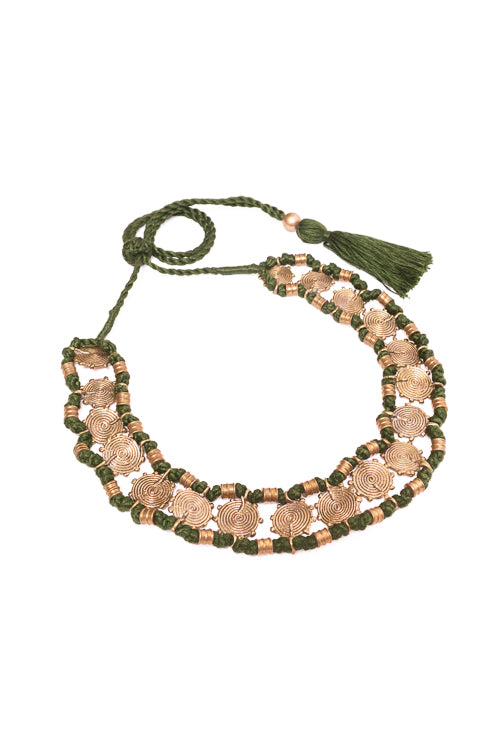 Dokra Handcrafted Thread Choker