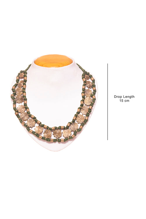 Dokra Handcrafted Thread Choker