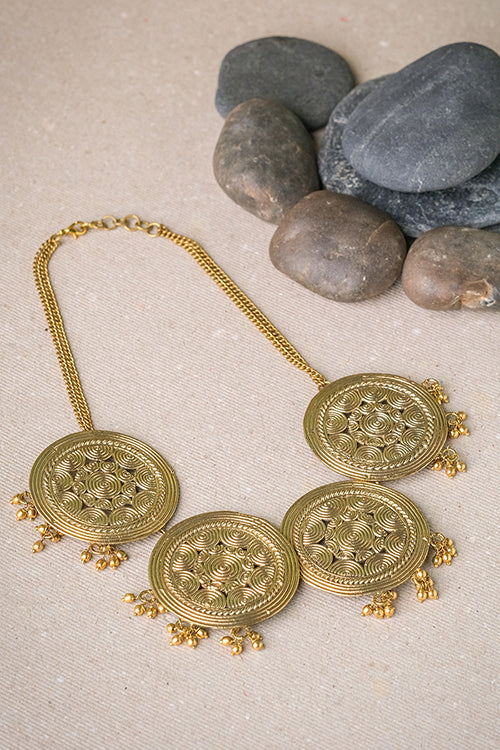 Miharu Tanirika Dokra Beaded Necklace