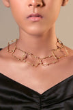Miharu Bluebell Meadows Brass Necklace