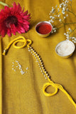 Miharu Handmade Yellow Beaded Rakhi