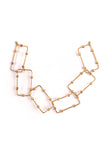 Miharu Bluebell Meadows Brass Necklace