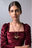 Miharu Daisy Dreams Brass Necklace