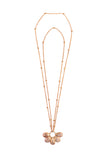 Miharu Daisy Dreams Brass Necklace