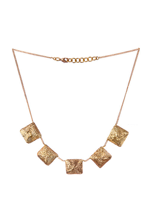 Miharu Vritti Dhokra Necklace