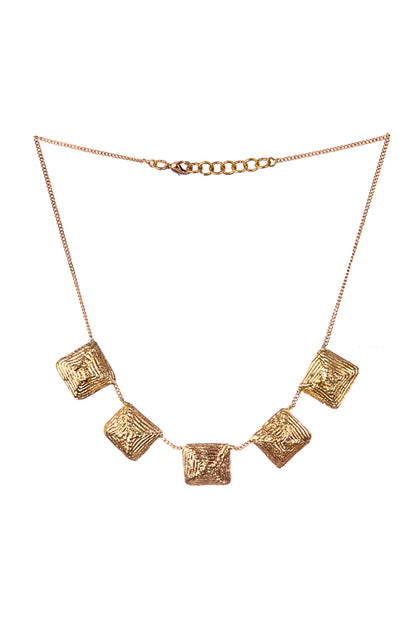 Miharu Vritti Dhokra Necklace