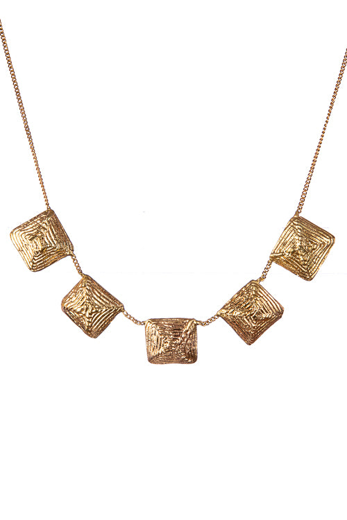 Miharu Vritti Dhokra Necklace