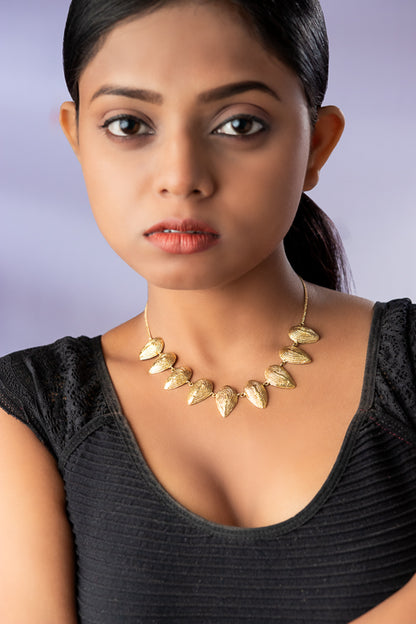 Miharu Ila Dhokra Necklace