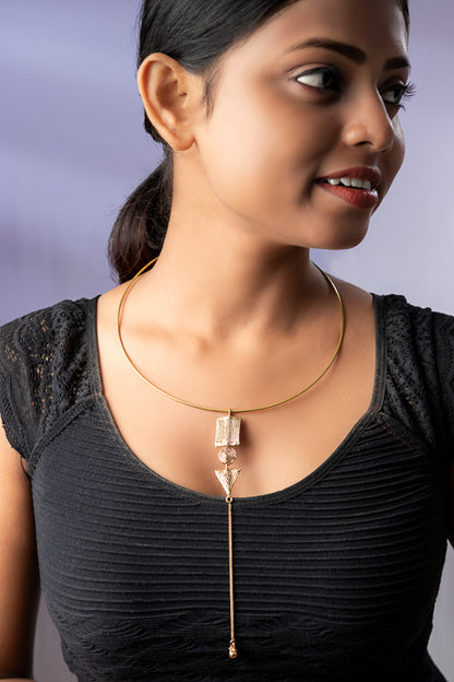 Miharu Antra Dhokra Necklace