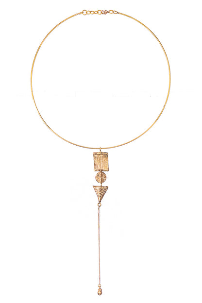 Miharu Antra Dhokra Necklace
