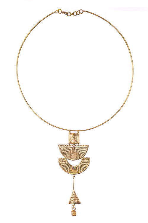 Miharu Oorja Dhokra Necklace