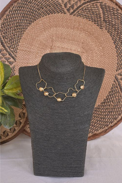 Miharu Charita Dhokra Necklace