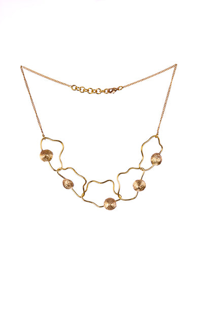 Miharu Charita Dhokra Necklace