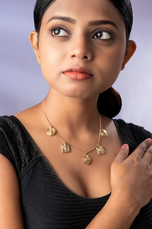 Miharu Vedika Dhokra Necklace