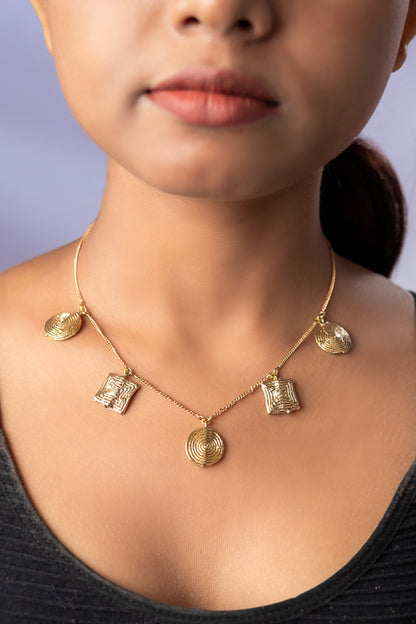 Miharu Vedika Dhokra Necklace